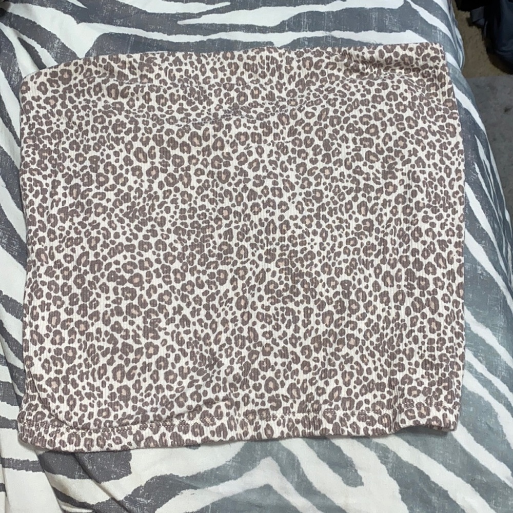 Cheetah crop top